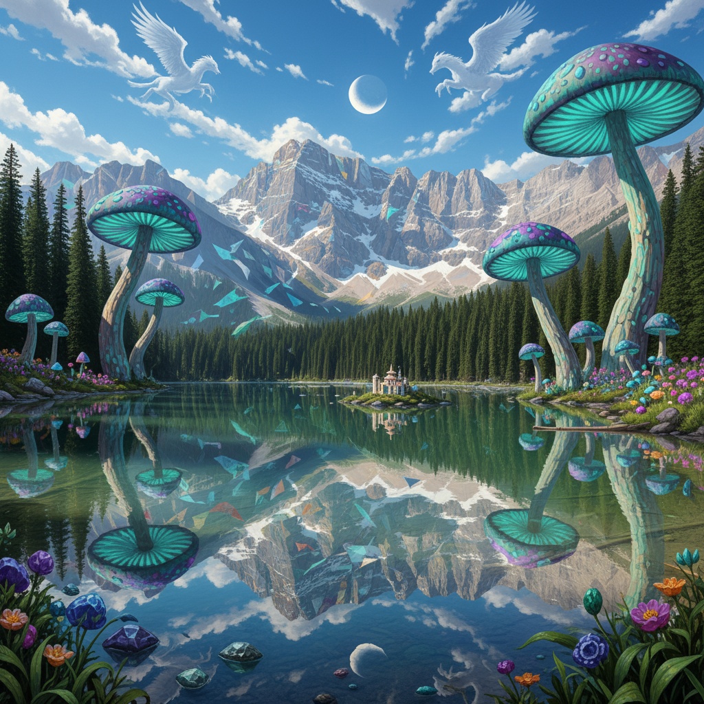 Please change the image style to surrealism