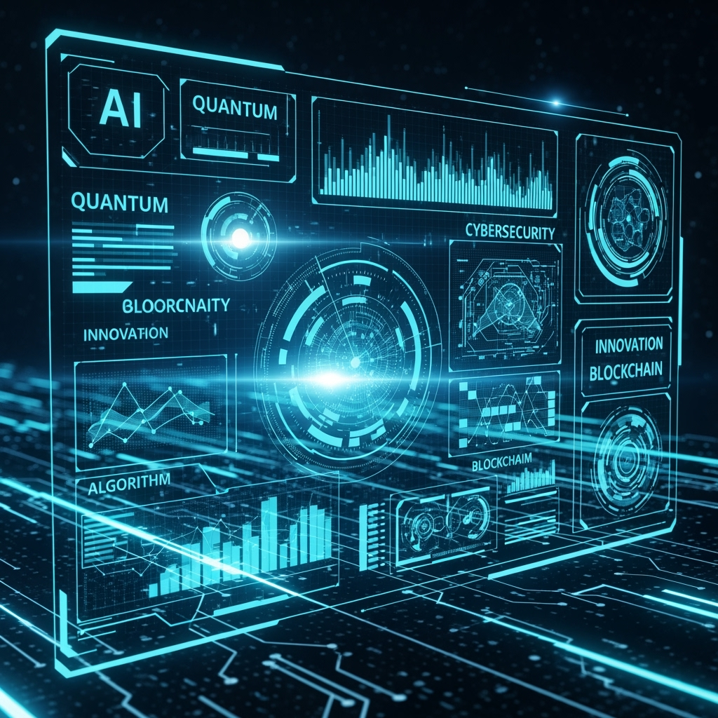 background image like ironman's jarvis with tech related words on that.  do more creative and i need highquality